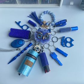 Bracelet Finger Tiger Window Breaker Keychain Set