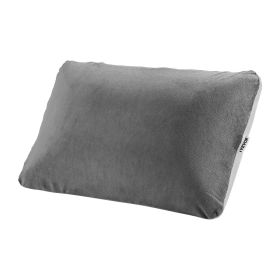 VEVOR Camping Pillow, Memory Foam Travel Pillow with Double-Sided Cover, Portable Backpacking Pillows with Removable & Washable Cover and Storage Bag