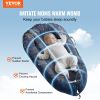 VEVOR Baby Lounger, Baby Nest Sleeper for Newborn, 100% Cotton Soft Infant Lounger Pillow with Headrest & Double-Sided Cover