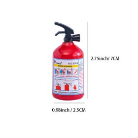 1pc/2pcs Fire Extinguisher Creative Single-hole Pencil Sharpener Manual Pen Sharpener Hand-shaking Pencil Sharpener (Quantity: 1pc)