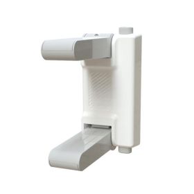 Children Security Lock Anti-theft Door Latch Anti-cat Dog Doorknob Lock (Color: White & Grey, Type: Door Lock)